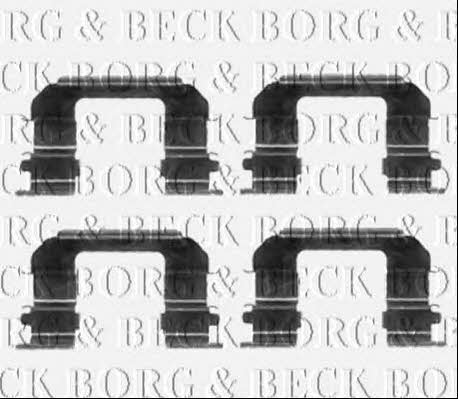 Borg & beck BBK1367 Mounting kit brake pads BBK1367