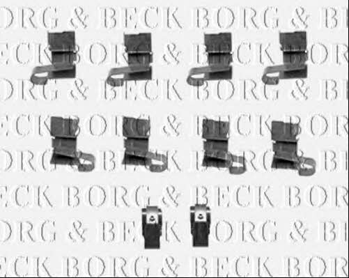 Borg & beck BBK1445 Mounting kit brake pads BBK1445