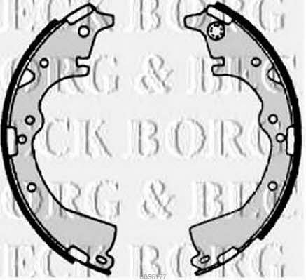 Borg & beck BBS6177 Brake shoe set BBS6177