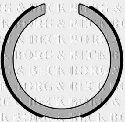 Borg & beck BBS6486 Parking brake shoes BBS6486