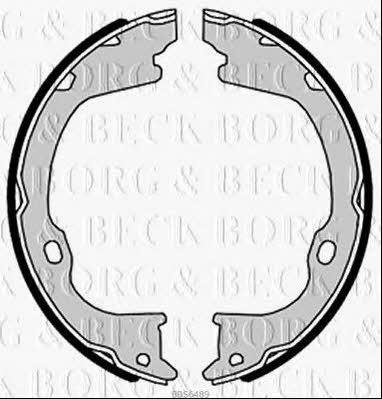 Borg & beck BBS6489 Parking brake shoes BBS6489