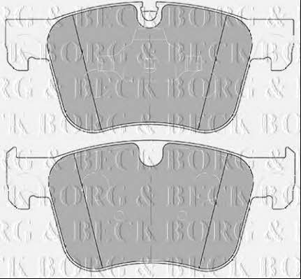 Borg & beck BBP2453 Brake Pad Set, disc brake BBP2453