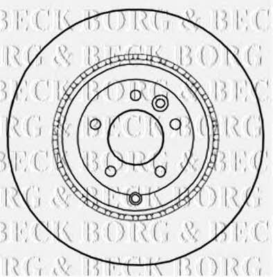 Borg & beck BBD5996S Brake disc BBD5996S