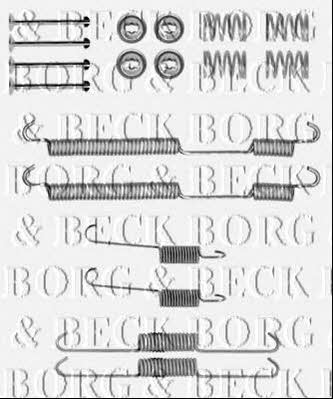 Borg & beck BBK6146 Mounting kit brake pads BBK6146