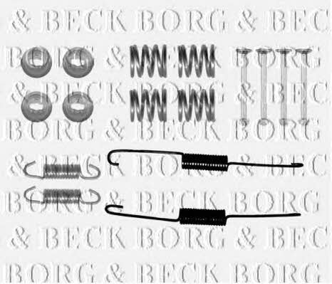 Borg & beck BBK6226 Mounting kit brake pads BBK6226