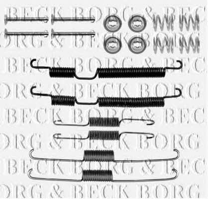Borg & beck BBK6266 Mounting kit brake pads BBK6266