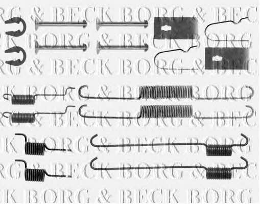 Borg & beck BBK6274 Mounting kit brake pads BBK6274
