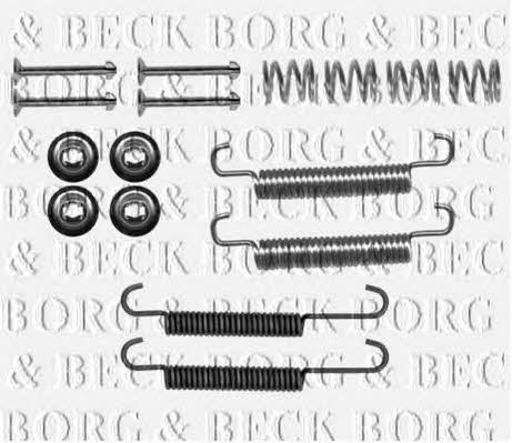 Borg & beck BBK6320 Mounting kit brake pads BBK6320