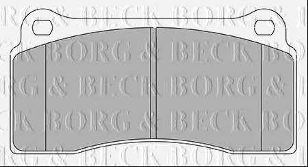 Borg & beck BBP2437 Brake Pad Set, disc brake BBP2437