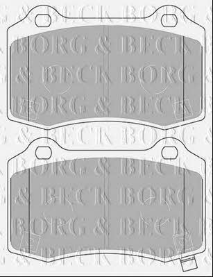 Borg & beck BBP2433 Brake Pad Set, disc brake BBP2433