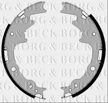 Borg & beck BBS6472 Brake shoe set BBS6472