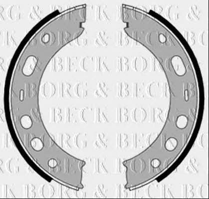 Borg & beck BBS6477 Brake shoe set BBS6477