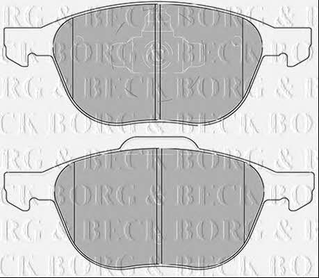 Borg & beck BBP2456 Brake Pad Set, disc brake BBP2456