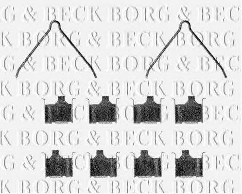 Borg & beck BBK1081 Mounting kit brake pads BBK1081