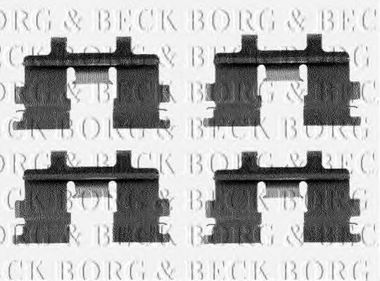 Borg & beck BBK1142 Mounting kit brake pads BBK1142