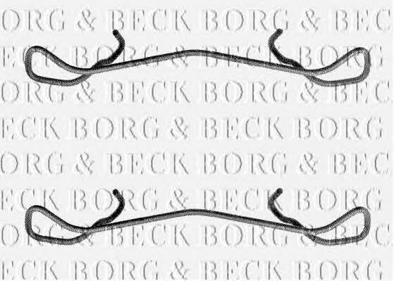 Borg & beck BBK1170 Mounting kit brake pads BBK1170