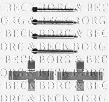Borg & beck BBK1177 Mounting kit brake pads BBK1177