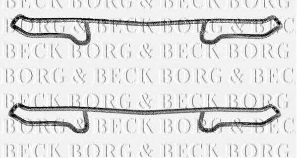 Borg & beck BBK1179 Mounting kit brake pads BBK1179