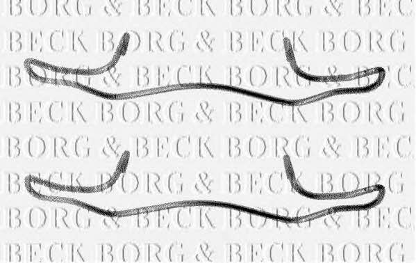 Borg & beck BBK1180 Mounting kit brake pads BBK1180
