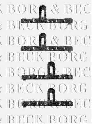 Borg & beck BBK1184 Mounting kit brake pads BBK1184