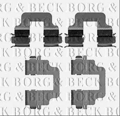Borg & beck BBK1211 Mounting kit brake pads BBK1211