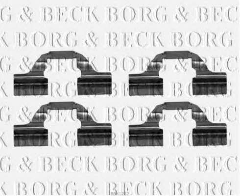 Borg & beck BBK1222 Mounting kit brake pads BBK1222