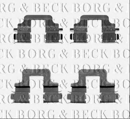 Borg & beck BBK1224 Mounting kit brake pads BBK1224