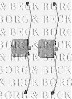Borg & beck BBK1226 Mounting kit brake pads BBK1226