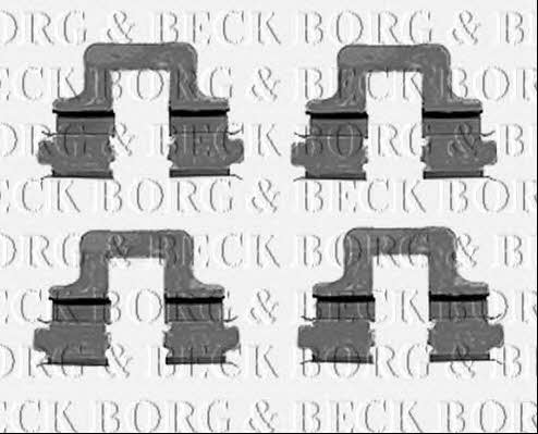 Borg & beck BBK1230 Mounting kit brake pads BBK1230