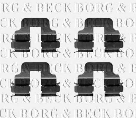 Borg & beck BBK1234 Mounting kit brake pads BBK1234