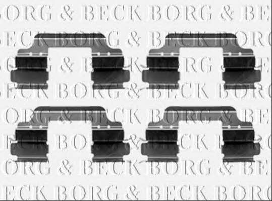 Borg & beck BBK1237 Mounting kit brake pads BBK1237
