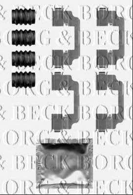 Borg & beck BBK1508 Mounting kit brake pads BBK1508