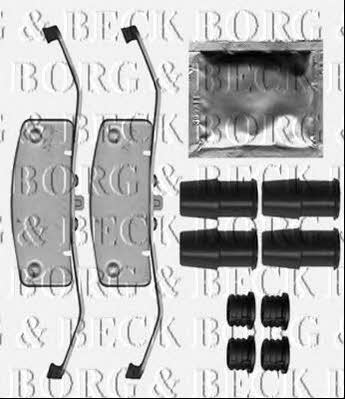 Borg & beck BBK1517 Mounting kit brake pads BBK1517