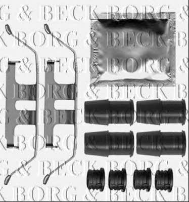 Borg & beck BBK1529 Mounting kit brake pads BBK1529