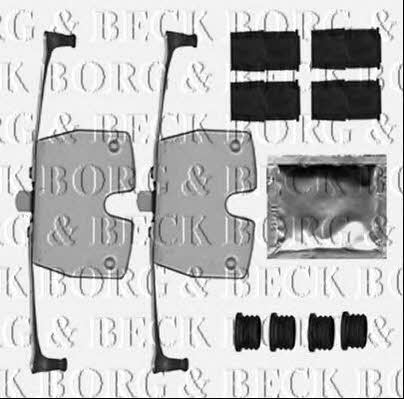 Borg & beck BBK1530 Mounting kit brake pads BBK1530