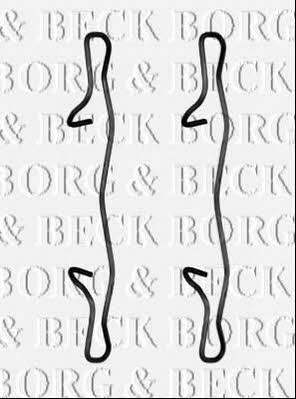 Borg & beck BBK1545 Mounting kit brake pads BBK1545