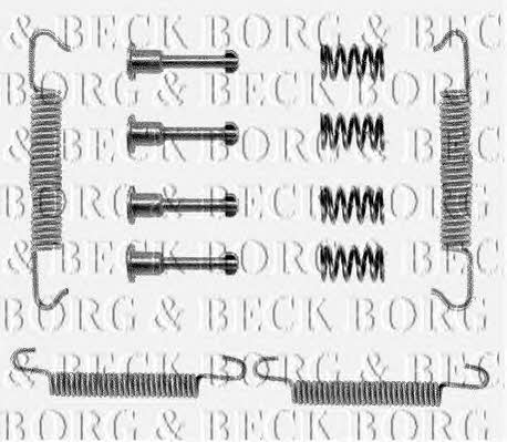 Borg & beck BBK6007 Mounting kit brake pads BBK6007