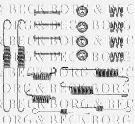 Borg & beck BBK6024 Mounting kit brake pads BBK6024