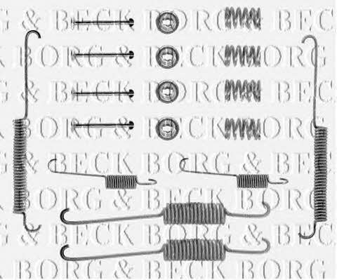Borg & beck BBK6034 Mounting kit brake pads BBK6034
