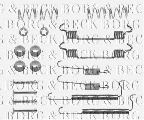 Borg & beck BBK6075 Mounting kit brake pads BBK6075