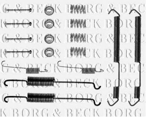 Borg & beck BBK6083 Mounting kit brake pads BBK6083