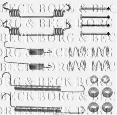 Borg & beck BBK6133 Mounting kit brake pads BBK6133