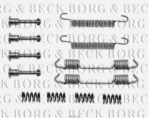 Borg & beck BBK6145 Mounting kit brake pads BBK6145