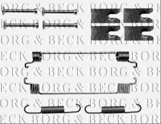 Borg & beck BBK6151 Mounting kit brake pads BBK6151