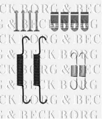 Borg & beck BBK6211 Mounting kit brake pads BBK6211