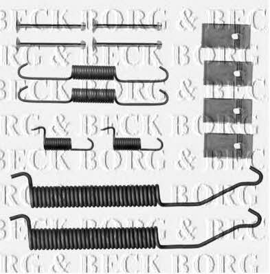 Borg & beck BBK6298 Mounting kit brake pads BBK6298