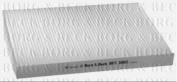 Borg & beck BFC1002 Filter, interior air BFC1002