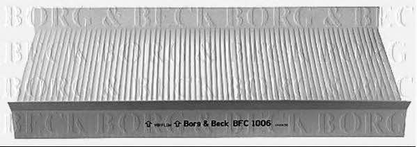 Borg & beck BFC1006 Filter, interior air BFC1006