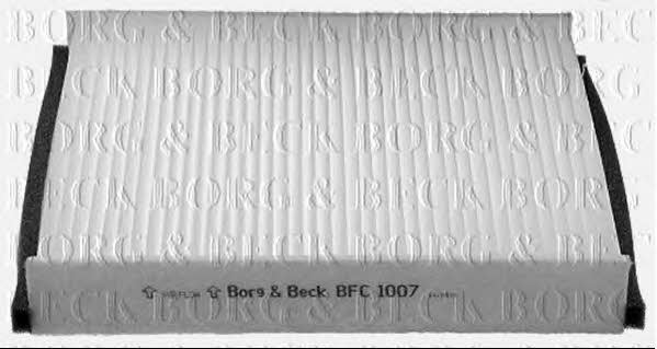 Borg & beck BFC1007 Filter, interior air BFC1007
