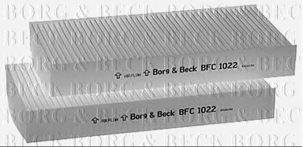 Borg & beck BFC1022 Filter, interior air BFC1022